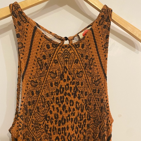 Anthropologie Farm Rio Alyse Midi Dress Leopard Size Large NWOT - Picture 7 of 9